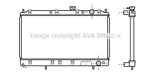 AVA QUALITY COOLING Радиатор, охлаждение двигателя MT2141